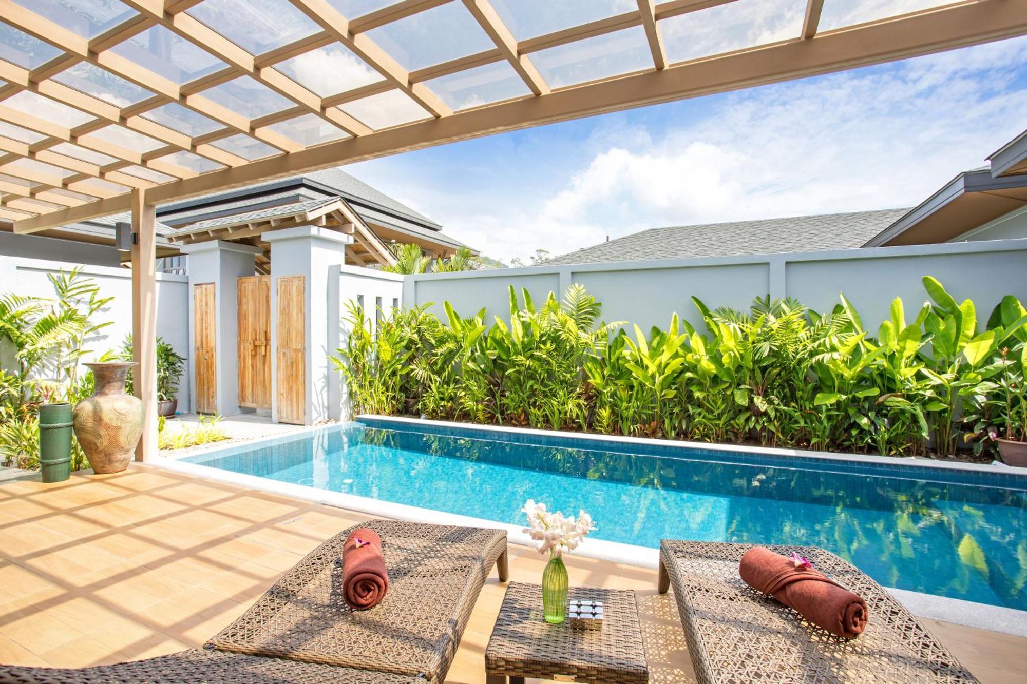Luxury 2Br Villa Dalaa 3, Private Eco Pool, Gated Residence, Kamala Beach Exterior photo